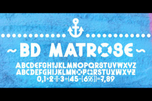 BD Matrose: A Display Font That Commands Attention—Without Screaming