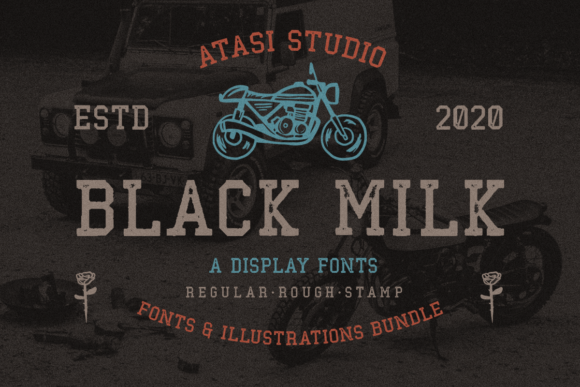 Black Milk: A Display Font That Builds Brand Trust