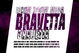 Bravetta: A Bold Display Font for Scroll-Stopping Marketing