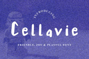 Cellavie Display Font for Handmade Brands
