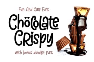 Chöcolate Crispy: A Joyful Display Font That Lifts Your Brand