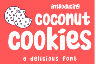 Coconut Cookies Font: A Playful, Professional Display Typeface for Small Brands