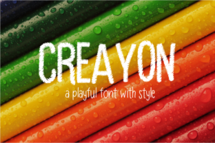 Creayon: A Display Font That Makes Your Brand Feel Human
