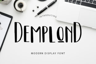 Demplond: A Modern Display Font That Elevates Real Branding Work