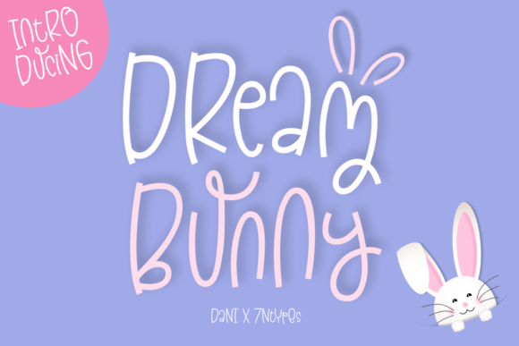 Dream Bunny: A Friendly Display Font That Lifts Your Brand