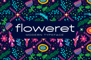 Floweret: A Display Font That Makes Your Brand Feel Thoughtful & True