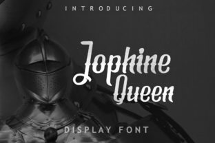 Jophine Queen: A Vintage Display Font That Elevates Digital Branding