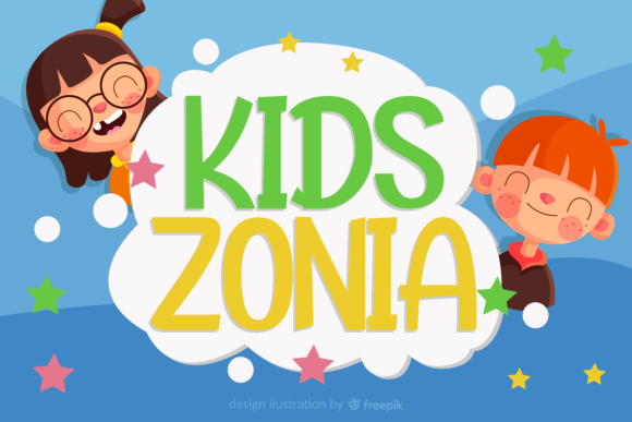 Kidszonia Display Font for Warm, Trustworthy Branding