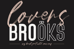 Lovers Brooks: A Thoughtful Display Font for Editorial Warmth