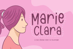 Marie Clara: A Display Font That Feels Like Your Brand’s Best Friend