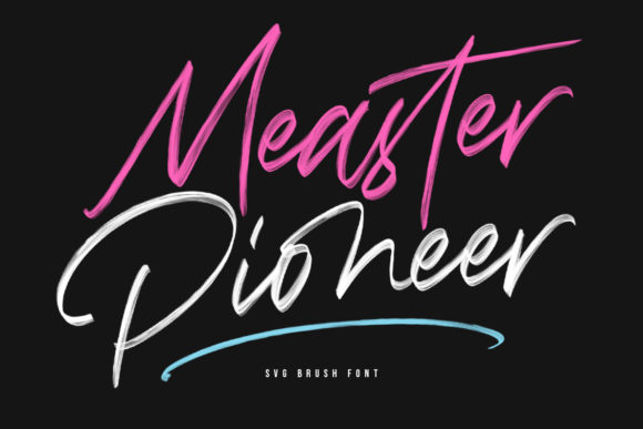 Measter Pioneer: A Brush-Style Display Font That Elevates Digital Branding