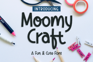 Moomycraft: A Playful Display Font That Stands Out in Real Campaigns