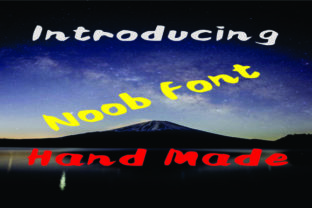 Noob: A Display Font That Makes Your Headlines Instantly Clear