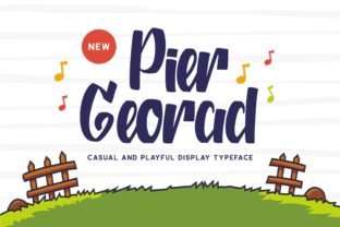 Pier Georad: A Display Font That Feels Like a Campaign Co-Worker