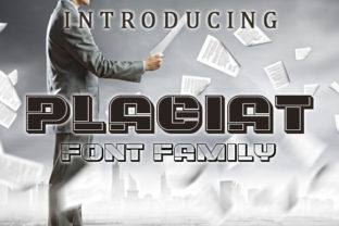 Plagiat: A Display Font That Demands Attention—Wisely