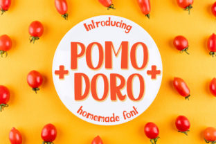 Pomodoro: A Clean, Modern Display Font for Small Business Branding