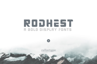 Rodhest: A Futuristic Display Font That Anchors Editorial Mood