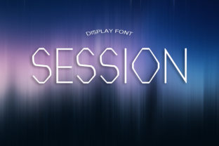 Session Display Font for Handmade Labels & Printables