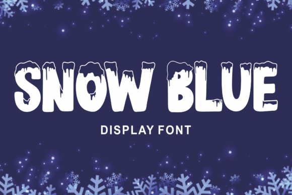 Snow Blue: A Display Font That Makes Your Brand Feel Human