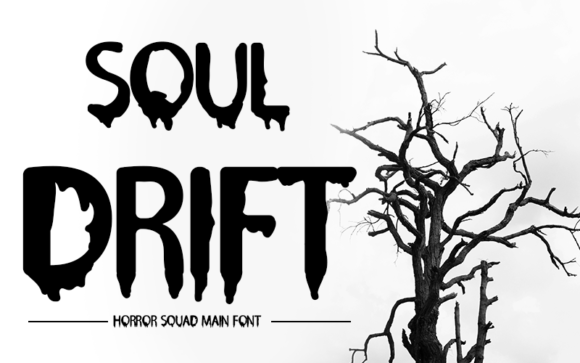 Soul Drift: A Display Font That Gives Your Handmade Goods Instant Character