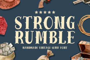 Strong Rumble: A Display Font That Builds Brand Trust