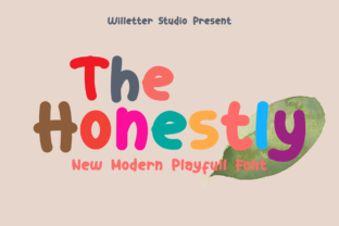 The Honestly: A Display Font That Feels Like a Conversation