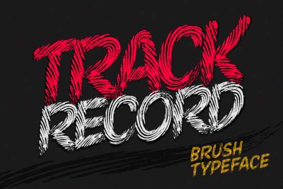 Track Record: A Playful Handwritten Display Font for Scroll-Stopping Campaigns