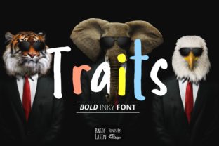 Traits: A Display Font That Adds Personality to Your Brand